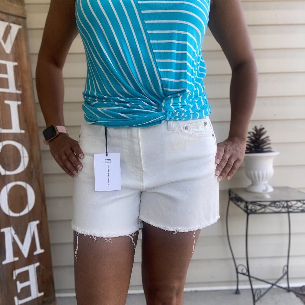 Distressed Cutoff Shorts